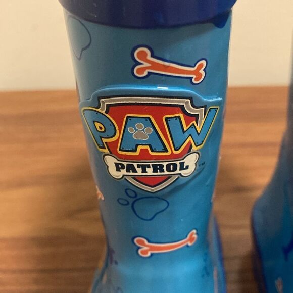 Paw Patrol Toddler Boys Waterproof Boots for Rainy Days. Size 11-12. - Picture 3 of 7